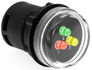 Bouliche Led Camion 24v Voyant LED Sur Rail DIN 24V - Indicateur D'alimentation Vert IP20 Les Différents Voyants Led