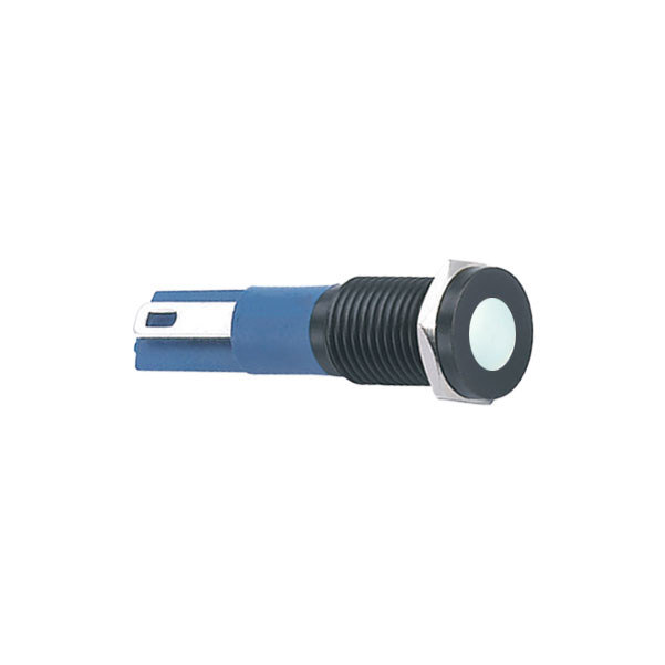 Témoin led blanc étanche métal