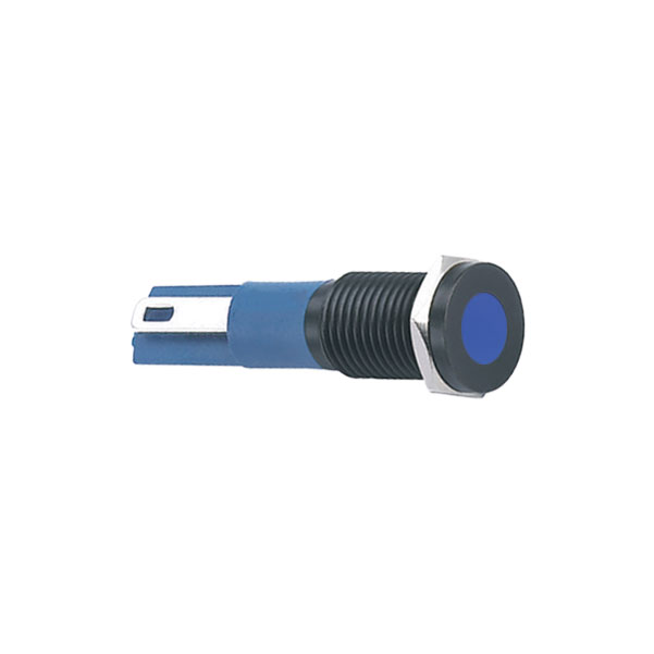 Témoin led bleu étanche métal antivandale