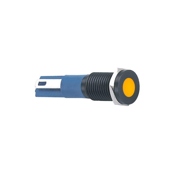 Témoin led jaune étanche métal antivandale