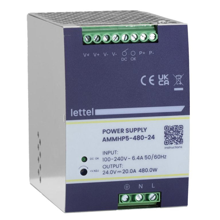 Alimentation stabilisée AC/DC 30W 12 ou 24V pour rail DIN Enolec — free download