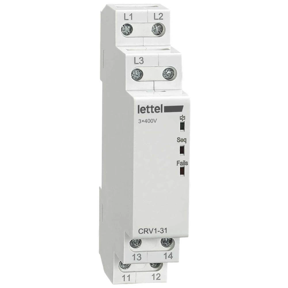 63A 220V Rail Din Réglable Surtension Et Sous-tension Dispositif De