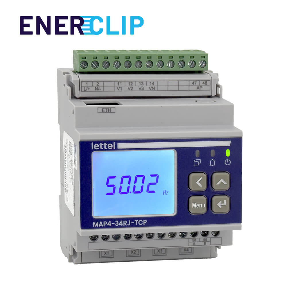 Photo compteur modulaire MAP4-34RJ-IO-TCP
