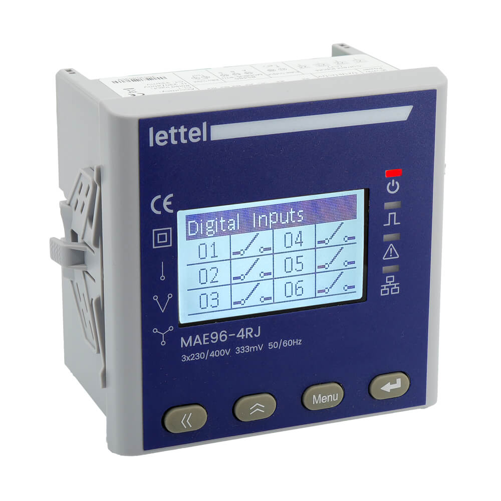 Centrale de mesure multi-circuits MAE96-4RJ