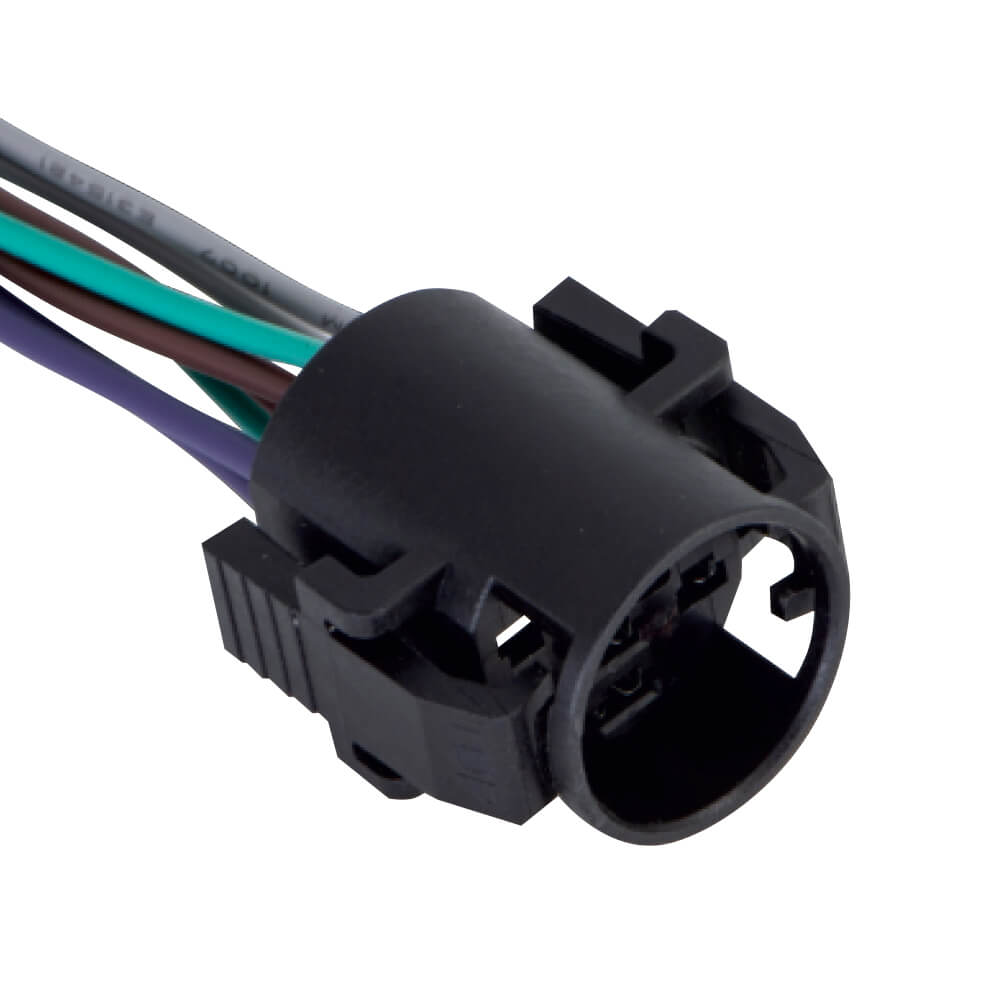 Culot précâblé pour boutons poussoirs 19mm