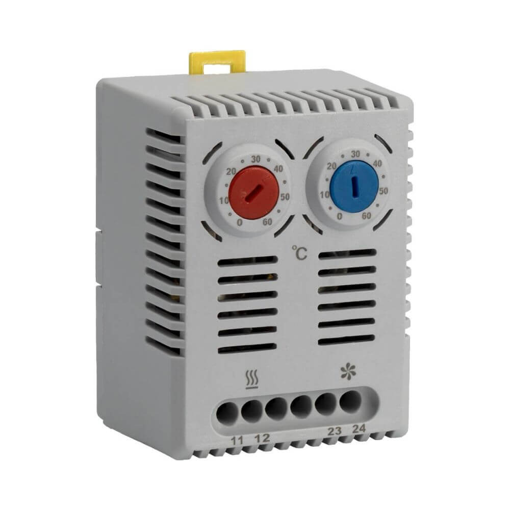 Thermostat double chaud froid régulation thermique