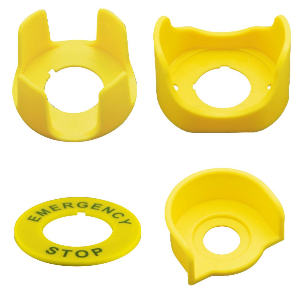 Protection pour boutons d'arrêt d'urgence