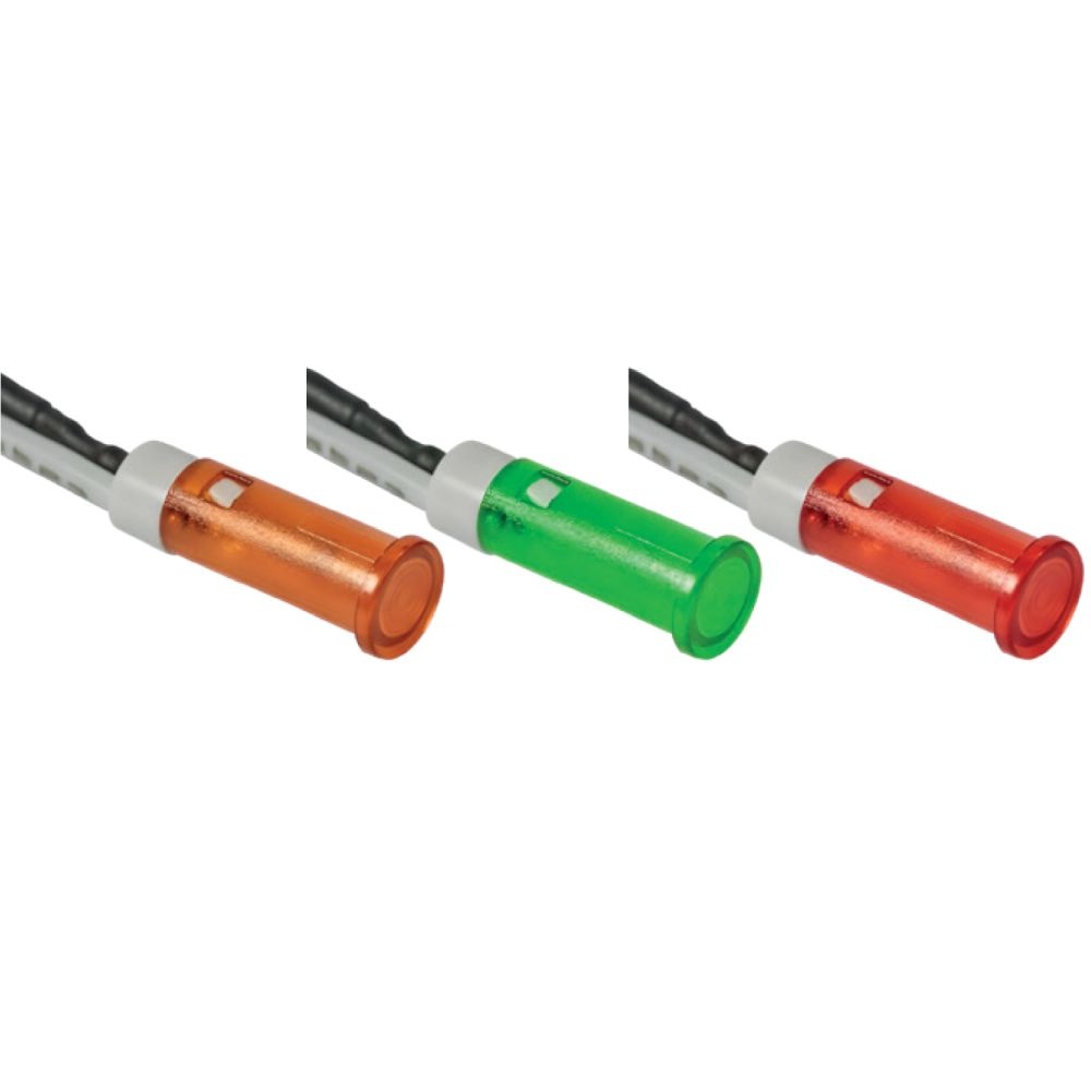 Voyant lumineux plastique Ø6 mm